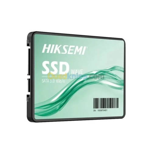 HIKSEMI WAVE SATA III 3.0 - 256GB - DISQUE DUR SSD INTERN - 6GB/S - 510 MO/S - PC & LAPTOP - BLACK