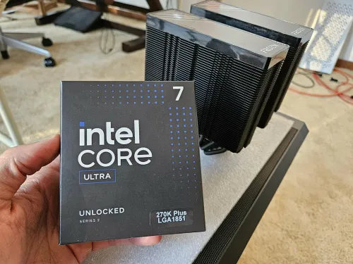 INTEL CORE ULTRA 7 270K PLUS - 20 COEURS - 5.6GHZ - CACHE 33MB - SOCKET LGA1851 - GAMING & IA - BOX
