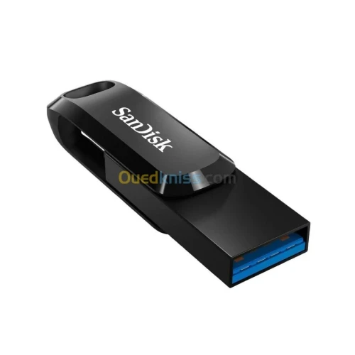 SANDISK ULTRA DUAL DRIVE GO - 256GB - FLASH DISQUE USB TYPE-A & USB TYPE-C - 400 MBS - ORIGINAL