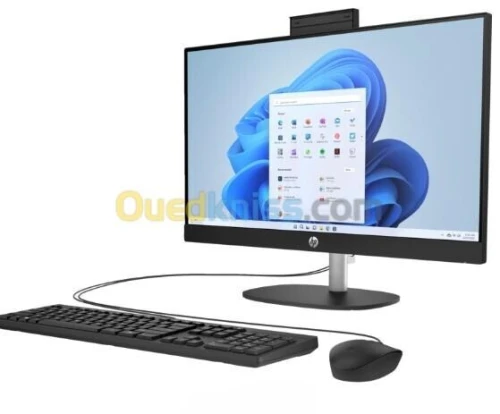 HP ALL IN ONE - 24-CR0006NK - i7-1355U - 16GO -1TO - 24" FHD TACTILE - WIN11 -CLAVIER+SOURIS - BLACK