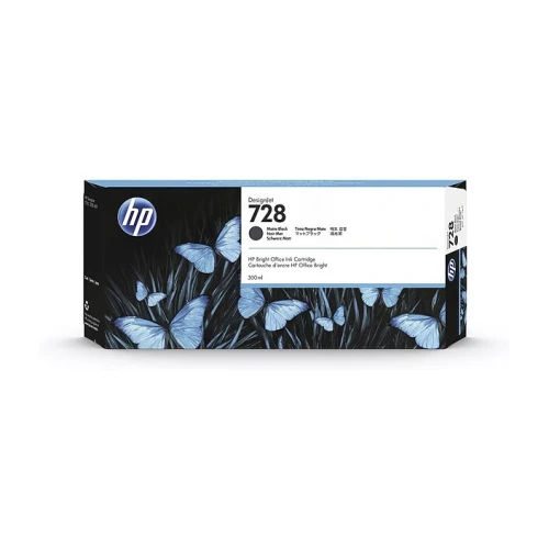 HP DESIGNJET 728 -PACK D'ENCRE ORIGINALES 130ml - 4 COULEURS - HP DESIGNJET T730 - T830 -T650 -T630