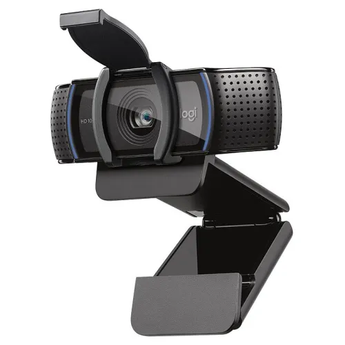 LOGITECH C920s - WEBCAM FHD - 15 MPXL - MICRO STÉRÉO - AUTOFOCUS - PLUG & PLAY - ORIGINAL - BLACK