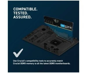 RAM CRUCIAL DESKTOP 32GB DDR5 - 4800 Mhz - UDIMM -