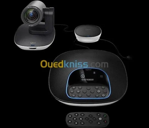 LOGITECH GROUP Videoconference - Full HD 1080p - 10x zoom - 4 mic - 20 people - Skype Bussines