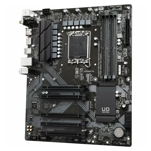 GIGABYTE B760 DS3H AX DDR4 - CARTE MÈRE ATX - SOCKET LGA 1700 - 4 x DDR4 - 1 x PCIe 4.0 X16 - 2 x M.2 PCIe 4.0 NVMe - WIFI 6E - BLUETOOTH 5.2 - USB 3.2 - BLACK