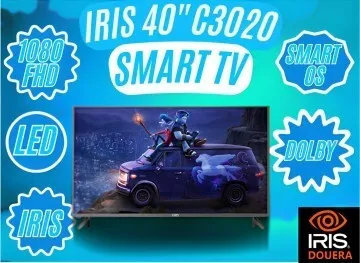 TV IRIS C3020 40" POUCES - SMART TÉLÉVISEUR FHD - QUICK START - MICRO DIMMING - HAUTE DÉFINITION