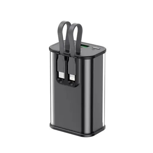 HAVIT PB94 - BATTERIE EXTERNE POWER BANK 10000mAh - DOUBLE PORT USB - ULTRA-COMPACT - NOIR