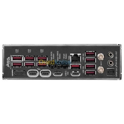 MSI MEG Z890 ACE - ATX SOCKET 1851- INTEL Z890 - 4X DDR5 - M.2 PCIE 5.0 - WI-FI 7 - DUAL LAN -BLACK 