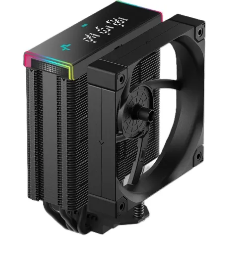 DEEPCOOL AK400 DIGITAL PRO - AIRCOOLING 120 MM - INTEL & AMD - ARGB - ÉCRAN LCD - 2000 RPM - BLACK