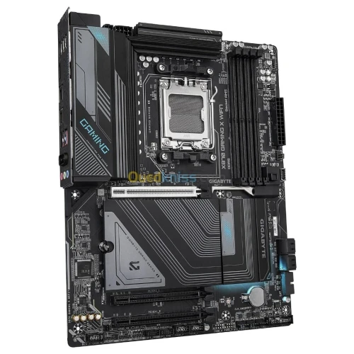 GIGABYTE X870 GAMING X WIFI7 - CARTE MÈRE ATX - SOCKET AMD AM5 - 4x DDR5 - 2xM.2 - BLACK