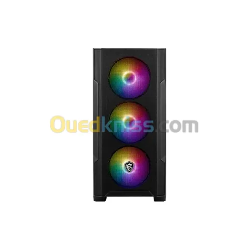 MSI MAG FORGE M100A - BOITIER MOYEN TOUR - ATX / mATX / Mini-ITX - PANNEAU EN VERRE TREMPE - ARGB 
