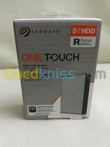 Seagate One Touch 5 To HDD  - Disque dur -  externe portable - USB 3.2 Gen 1
