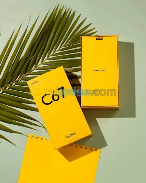 REALME REALME C67 - 256 Go - 8 Go - 6.72 Inch LCD IPS - 5000 MAh - BLISTER -