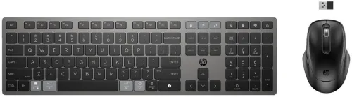 CLAVIER ET SOURIS SANS FIL RECHARGEABLE HP 725 MULTI-APPAREILS (9T5B0UT)