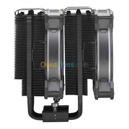 COOLER MASTER HYPER 622 HALO BLACK - INTEL & AMD - LED ARGB - ALUMINIUM - 3 BROCHES - 2 FAN 120MM