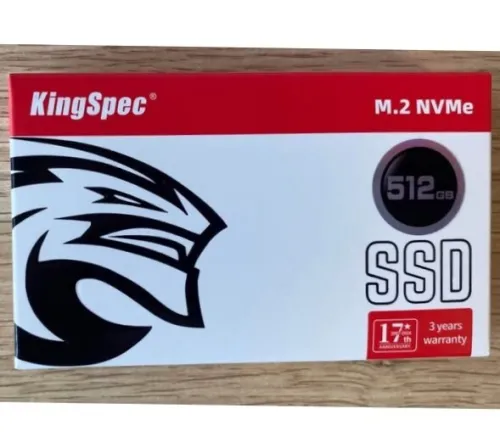KINGSPEC 512GB SSD M.2 NVME - DISQUE DUR - M.2 2280 - NAND - HAUTE PERFORMANCE - PC & LAPTOP