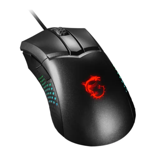 MSI CLUTCH GM51 LIGHTWEIGHT - SOURIS GAMING - 8 BOUTONS - CAPTEUR 26 000 DPI - RGB - NOIR