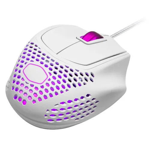 SOURIS GAMING COOLER MASTER MM720 - RGB - 16000 DPI - ULTRA LÉGÈRE - HAUTE PERFORMANCE - BLACK & WHITE