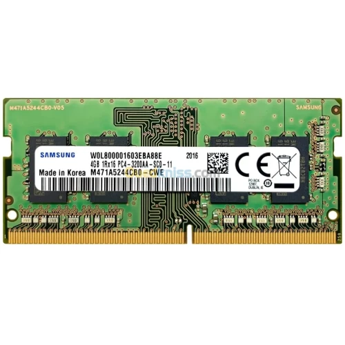 RAM SAMSUNG 8GB DDR4 - 3200 Mhz - SODIMM - LAPTOP - ULTRA PERFORMANCE - 1.1V - BLACK