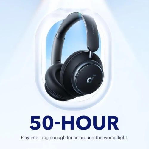 SOUNDCORE SPACE Q45 - CASQUE SANS FIL - ANC - HI-RES AUDIO - LONGUE AUTONOMIE - BLACK & WHITE