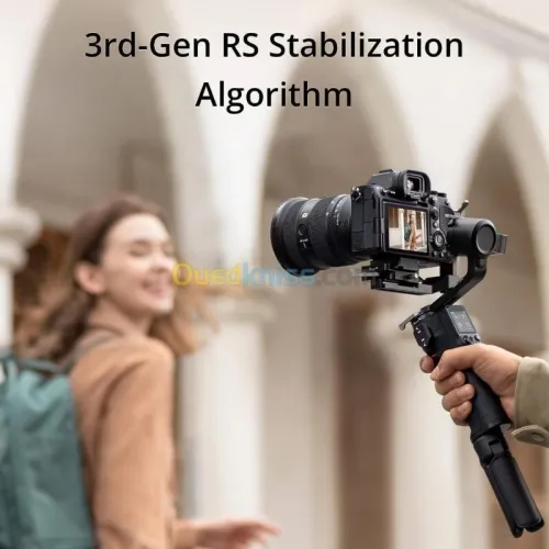 DJI RS3 Mini  Stabilisateur Ultra Léger Pour Appareil Photo - Bluetooth 5.1- USB-C