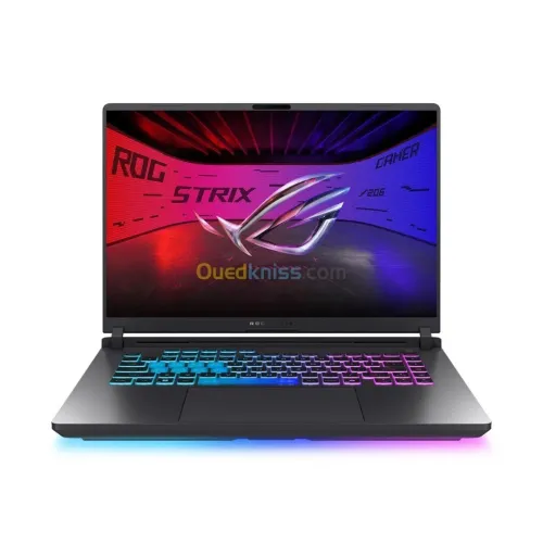 ASUS ROG STRIX G16 - I9-14900HX - 16GO - 1TO SSD - 16" FHD+ 165HZ - RTX 5060 8GO - RÉTROÉCLAIRÉ