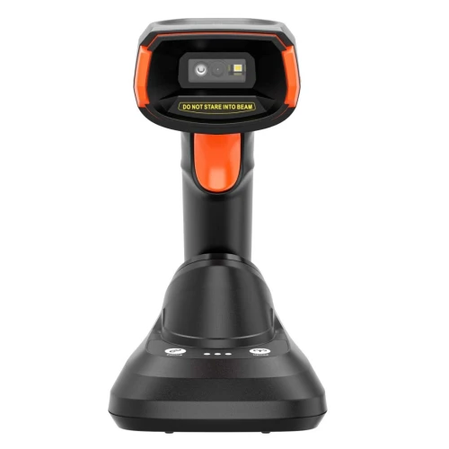 HENEX HC-4208SRC - DOUCHETTE LECTURE CODE À BARRE 2D SANS FIL - USB/RS232 - IP52 - BLUETOOTH AVEC 2.4GHz - USB-C - BLACK