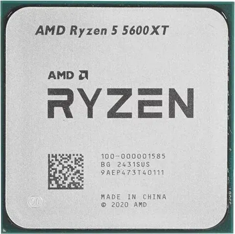 PROCESSEUR AMD RYZEN 5 5600XT - SOCKET AM4 - 6-CORE - 12-THREADS - 3.7GHZ - 65W - BOX AVEC VENTILO