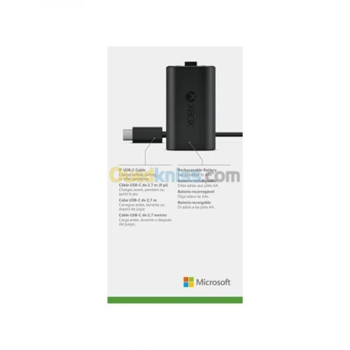 BATTERIE POUR MANETTE XBOX ONE  SERIES S  SERIES X - ORIGINALE - RECHARGEABLE 1400MAH - TYPE-C 