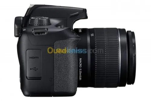 CANON EOS 4000D Reflex Numérique 18 MP - Ecran 2.7" - Vidéo HD - Wi-Fi - Objectif 18-55mm