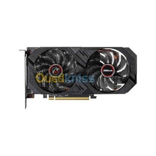 ASROCK RADEON RX 6500 XT PHANTOM GAMING - CARTE GRAPHIQUE 8GO GDDR6 4K - PCIE 4.0 - RDNA 2 - BLACK