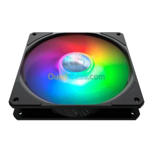 COOLER MASTER SICKEFLOW 140 ARGB - VENTILATEURS DE BOÎTIER 140 mm ARGB - 4 PINS 12 V -67 CFM -BLACK 