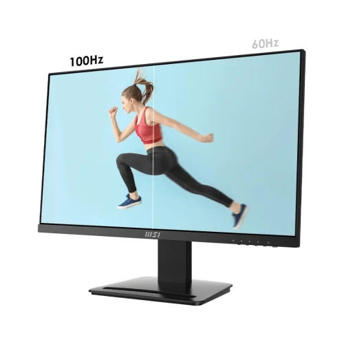 ÉCRAN MSI PRO MP2412 - BUSINESS & PRODUCTIVITÉ MONITOR - 24 INCH FULL HD - 100HZ - 1 Ms MPRT - NOIR