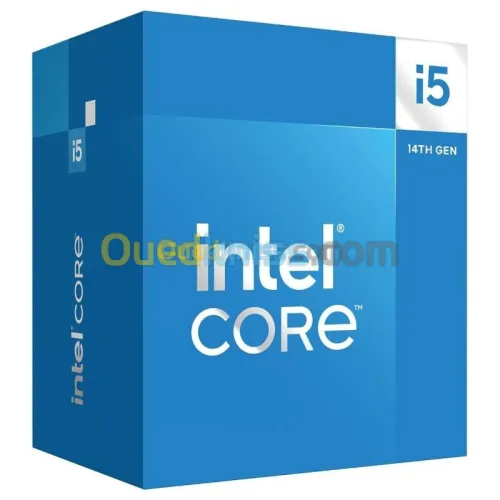 PROCESSEUR INTEL CORE I5-14400 - 10 CORE - LGA1700 - 4.7GHZ TURBO - 16-THREADS - CACHE 20MO - BOXE
