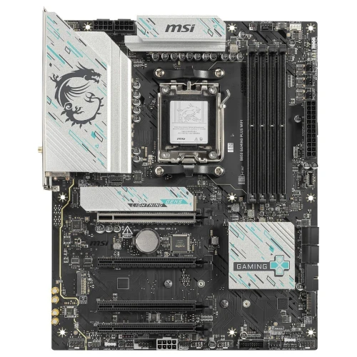 MSI B850 GAMING PLUS WIFI - CARTE MÈRE ATX - SOCKET AM5 - DDR5 - PCIe 5.0 - M.2 - 5GbE - WI-FI 7 - BLACK