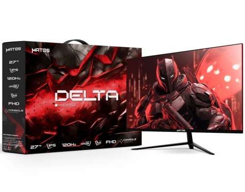 MATOS DELTA MSG2712 - GAMING 120HZ - FAST IPS - G-SYNC - HDMI/DP - VESA - PC & CONSOLE - BLACK