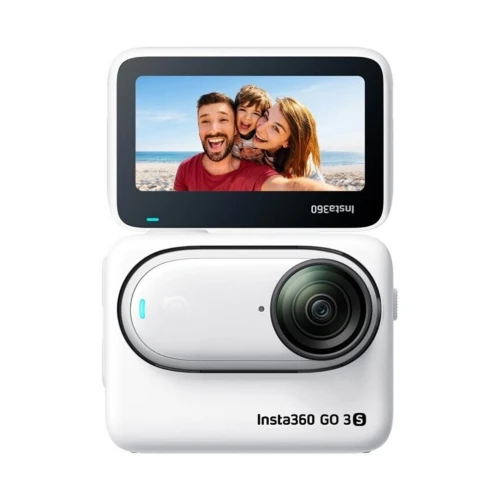 INSTA360 GO 3S 128GB - Caméra de vlog 4K, Montage Partout, stabilisation, étanche à 10 m, édition IA