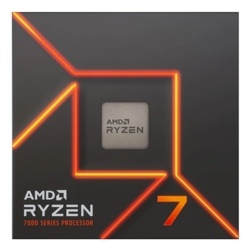 PROCESSEUR AMD RYZEN 7 7700X - SOCKET AM5 - 8 CORE - 16THREADS - 5.4 GHZ - 32 MB - BOX SANS VENTILO