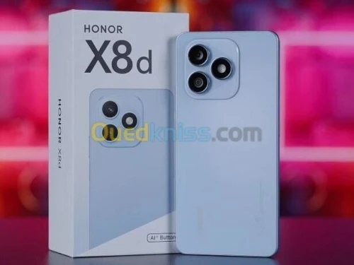 HONOR X8D 4G - SNAPDRAGON 6S GEN 2 - 8GB - 256GB - DUAL SIM - 108 MPXL - DOUBLE CAMÉRA AI - 6.7" AMOLED 120HZ - 7000 MAH 