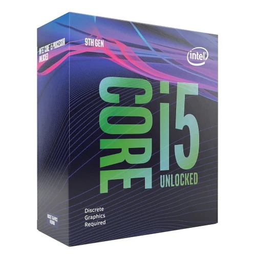 INTEL CORE I5-9600KF - PROCESSEUR GAMING 6 COEURS - JUSQUÀ 4.6GHZ - SOCKET LGA1151 - SANS GPU INTÉGRÉ - BOX