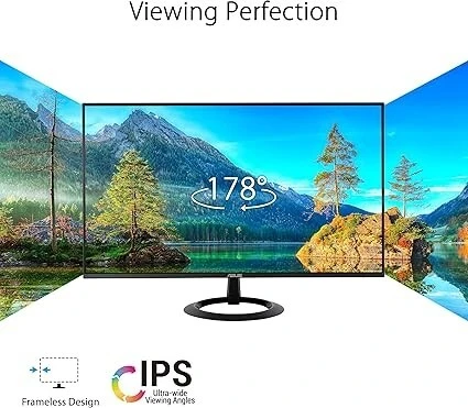 ECRAN ASUS VZ27EHF - 27" LED FHD - DALLE IPS 16/9 - 100HZ - 1MS MPRT - ADAPTIVE-SYNC - HDMI - NOIR