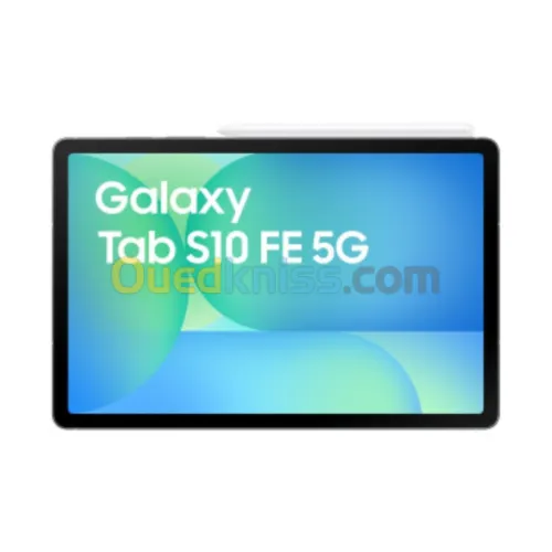 SAMSUNG GALAXY TAB S10 FE 5G - 8GO - 128 GO - 10,9″ LCD -13 MPXL + S PEN - WI-FI 6E - BLUETOOTH 5.3 - 8000 MAH