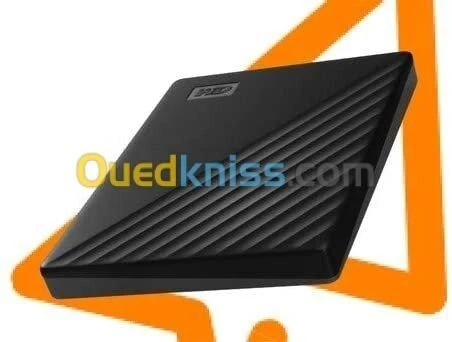 WD MY PASSPORT 2TB - DISQUE DUR EXTERNE HDD - USB 3.2 GEN 1 I USB 3.0 - BACKUP - ORIGINALE - BLACK