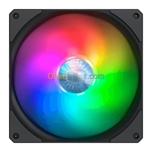 COOLER MASTER SICKEFLOW 140 ARGB - VENTILATEURS DE BOÎTIER 140 mm ARGB - 4 PINS 12 V -67 CFM -BLACK 