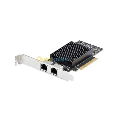 CARTE RÉSEAU HPE - BROADCOM BCM57416 - 10GB ETHERNET - DOUBLE PORT RJ-45 - PCIe - ADAPTATEUR SERVEUR -