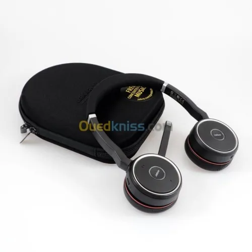 JABRA EVOLVE 75 SE - MICRO-CASQUE SANS FIL - STÉRÉO PRO - 3 MICROS - BLUETOOTH - 8 APPAREILS