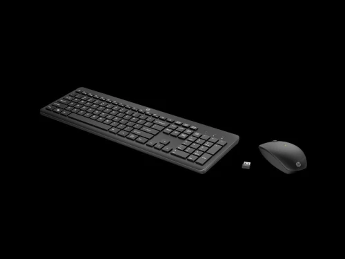 CLAVIER ET SOURIS SANS FIL HP 235 WIRELESS KEYBOARD AND MOUSE COMBO (1Y4D0UT)