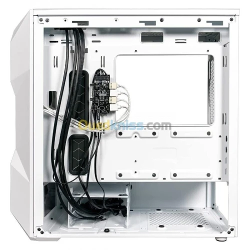 COOLER MASTER MASTERBOX TD300 MESH - BOÎTIER MINI TOUR - VERRE TREMPÉ - 2 FAN ARGB - BLANC 
