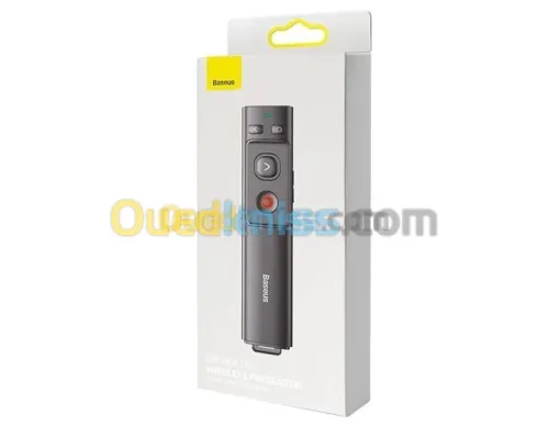 Baseus Orange Dot avec câble de type C  Laser rouge de présentateur sans fil 