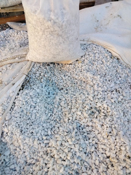 Graviers Décoratifs Blanc Et Noir  Gravier décoration للتزيين  Gravier de marbre Sac   